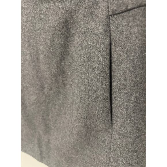 J.Crew Wool Blend Gray Mini Skirt, Size 6. KB337 - Picture 2 of 5